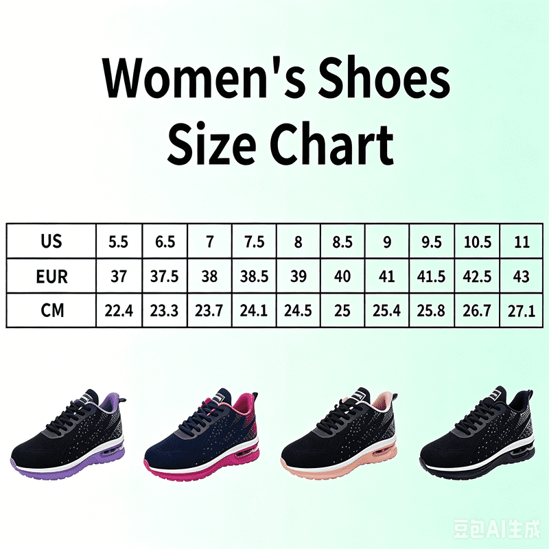 Women’s Breathable Running Shoes Lightweight Sneakers for Gym Travel & Casual Wear