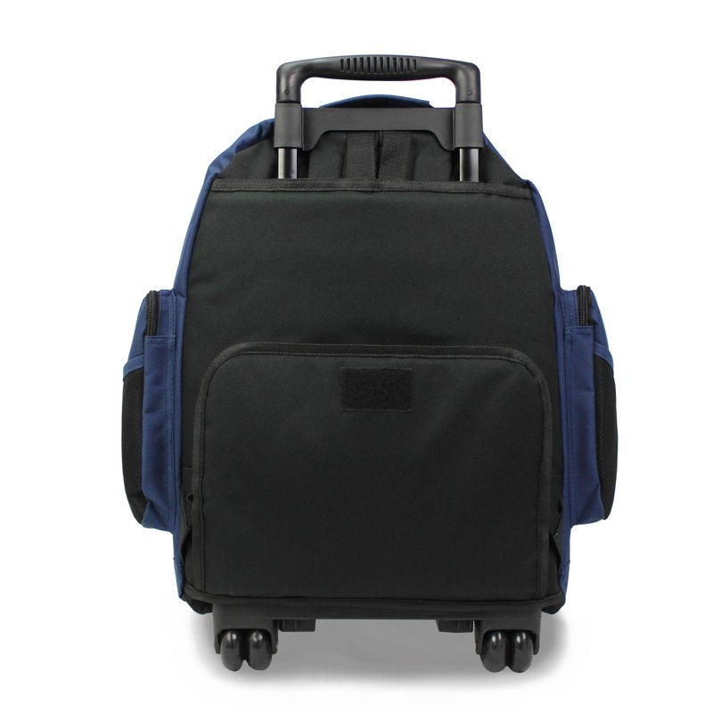 22-Inch Travel Rolling Backpack Airline Approved Carry-On Suitcase