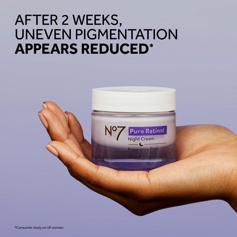 Retinol Night Repair Cream with Collagen & Bisabolol - Anti-Aging Face Moisturizer