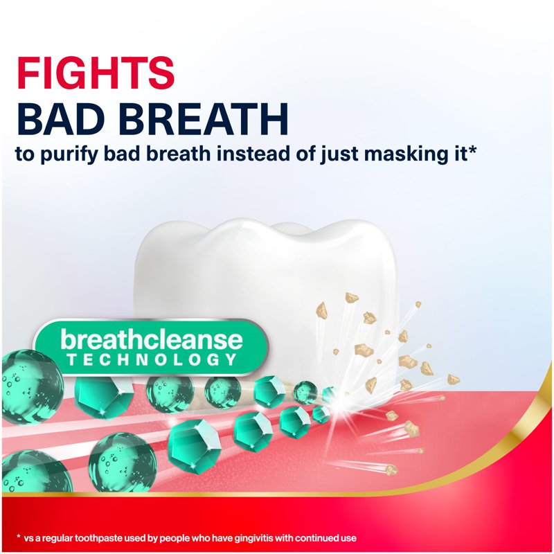 Gum Care Toothpaste for Gum Health & Bad Breath Relief - 3 Pack 3.4 Oz