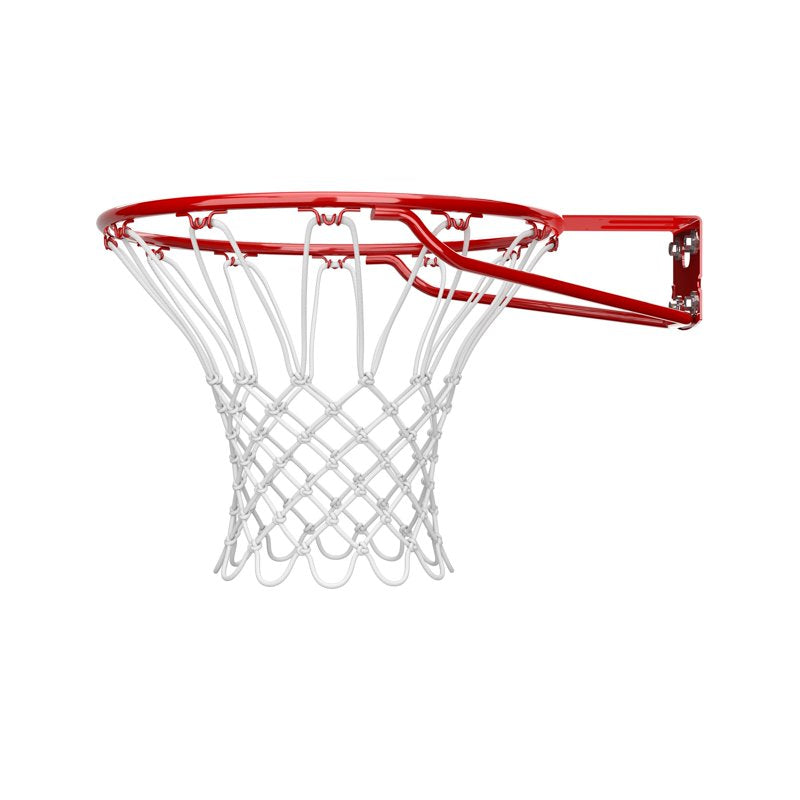 Spalding Basketball Rim with Net - Indoor & Outdoor Steel Mounting