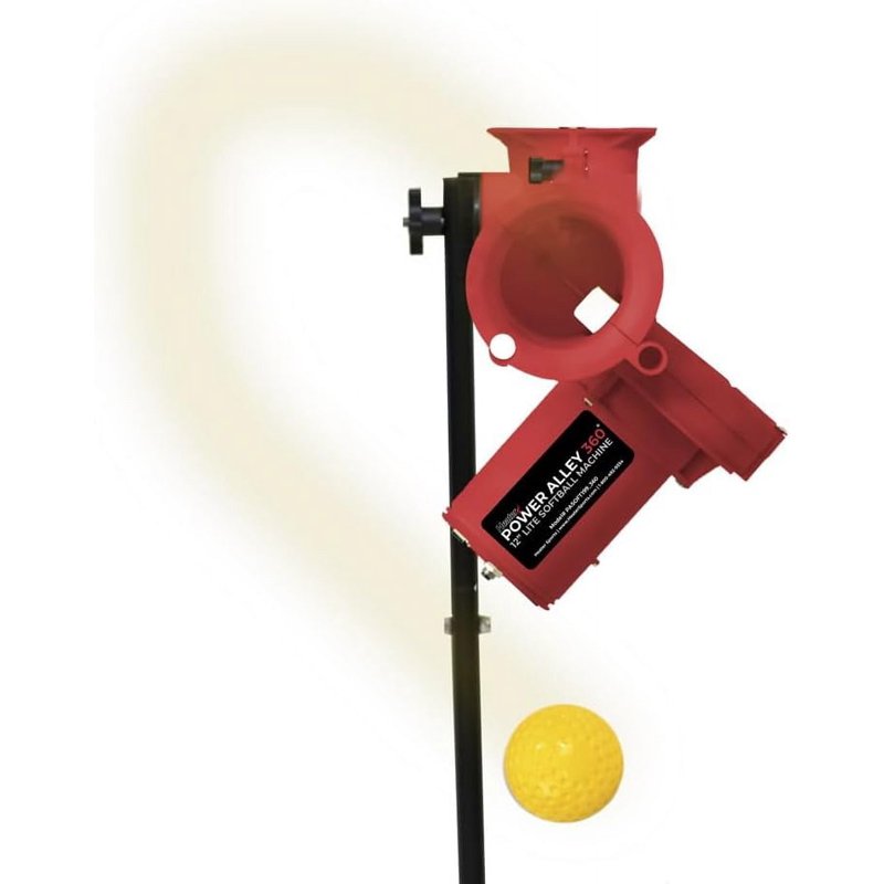 Heater Sports Power Alley Lite 360 Softball Pitching Machine 12 Inch