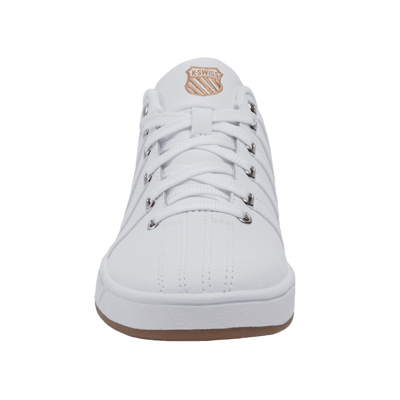 Women’s Leather Court Sneakers with Cushioning - K-Swiss Court Pro II CMF