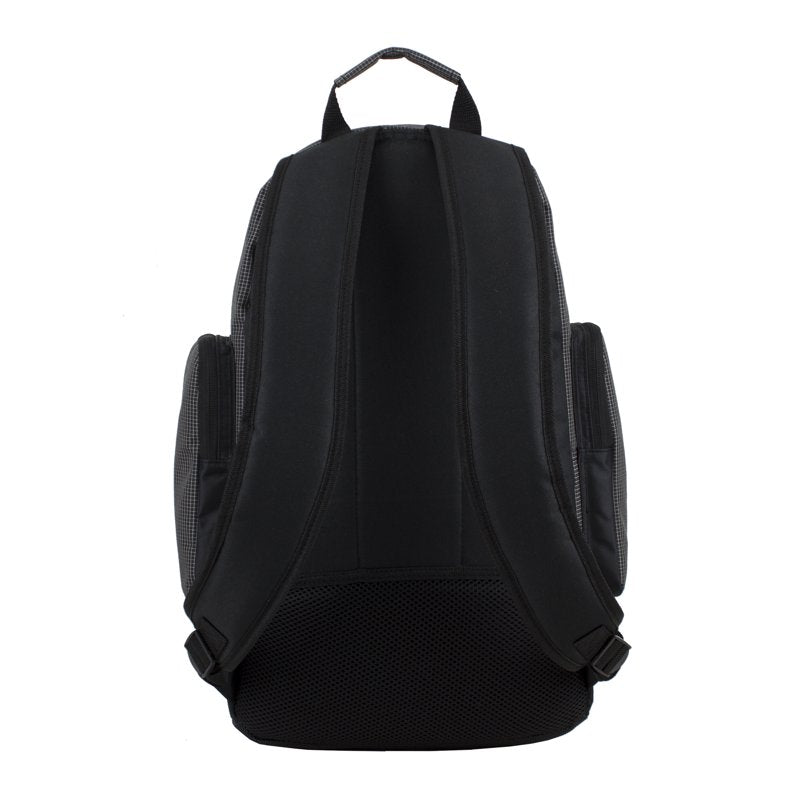 Unisex Skate Backpack with Adjustable Straps Water-Resistant Gray & Blue