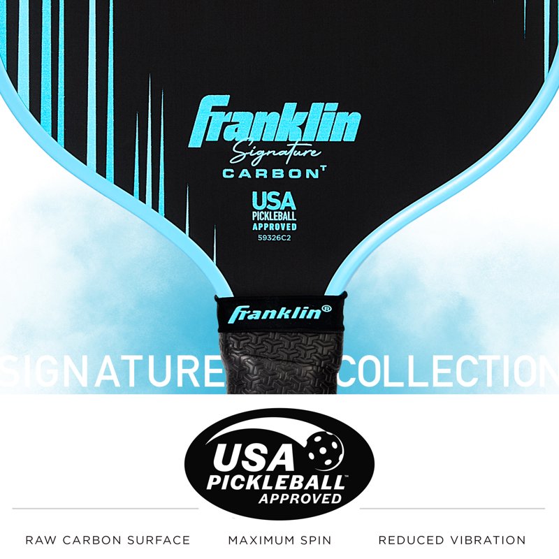 Blue Franklin Sports Signature Series Pro Pickleball Paddle, 13mm Core