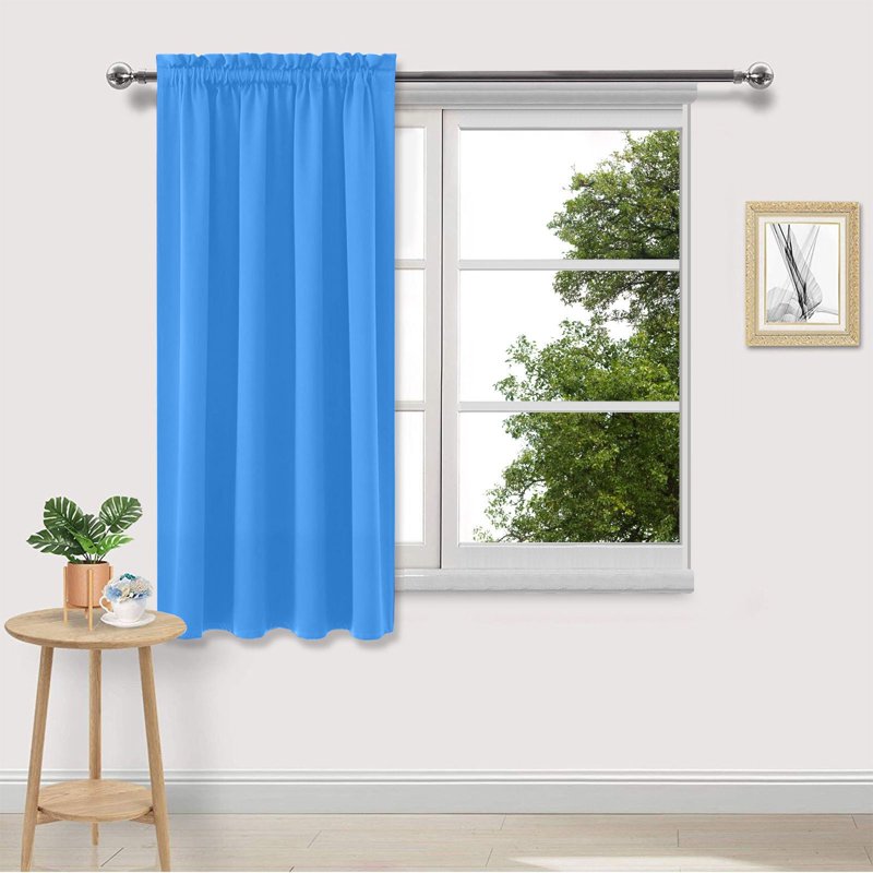 Blackout Thermal Insulated Curtains for Bedroom & Living Room - 1 Panel