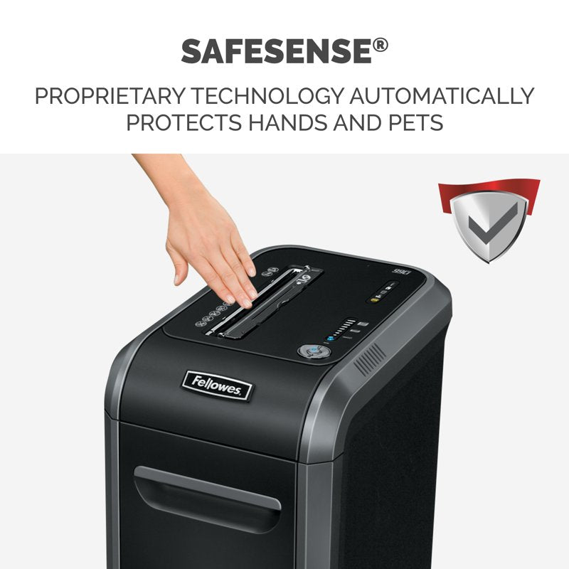 Heavy-Duty Cross-Cut Paper Shredder 18 Sheet Capacity Jam Proof Office Equipment