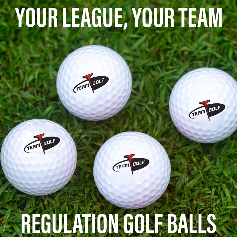 Team Golf Washington Commanders Golf Balls 3 Pack Assorted Colors