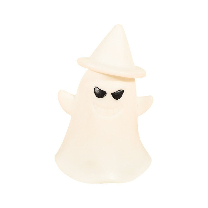 Halloween Ghost Glowing Night Light LED Ambient Lamp Spooky Tabletop Decor