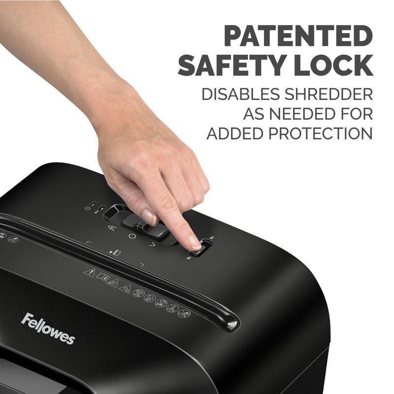 Micro Cut Paper Shredder 8 Sheets Office Security Shredder for Confidential Documents