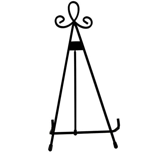 Metal Easel Display Stand for Photos, Art, and Decor - 13 Inches