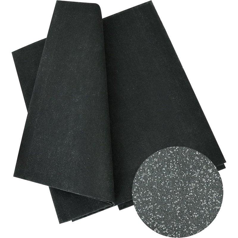 Medium Weight Iron-On Fusible Interfacing for Sewing - Black, 10 Yards