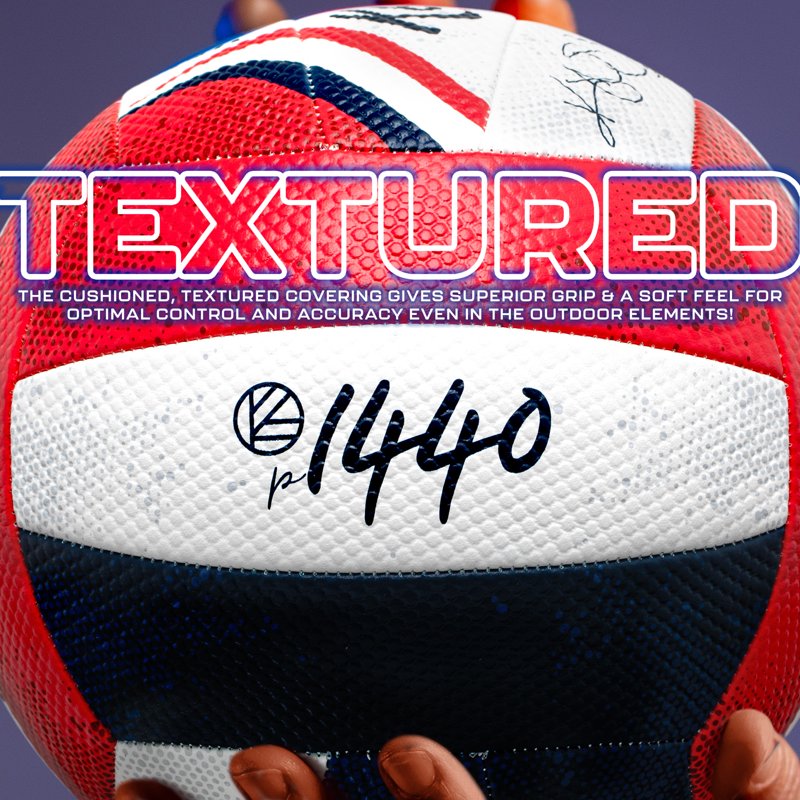 Official Size Beach Volleyball with Pump & Needle – Kerri Walsh Jennings Design