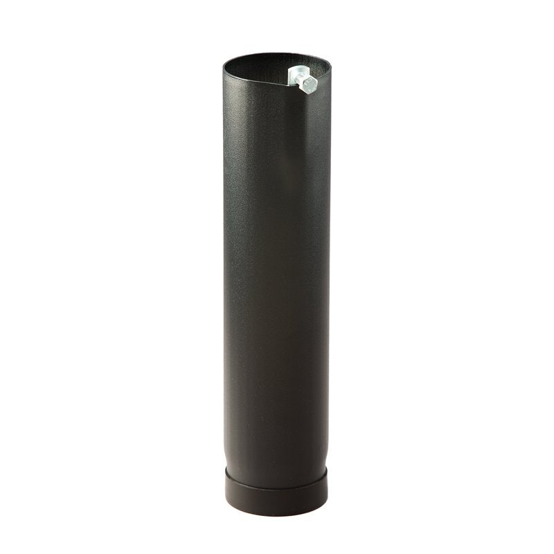 Ground Sleeve for Inground Basketball Systems - 3.5 Inch Steel, Black