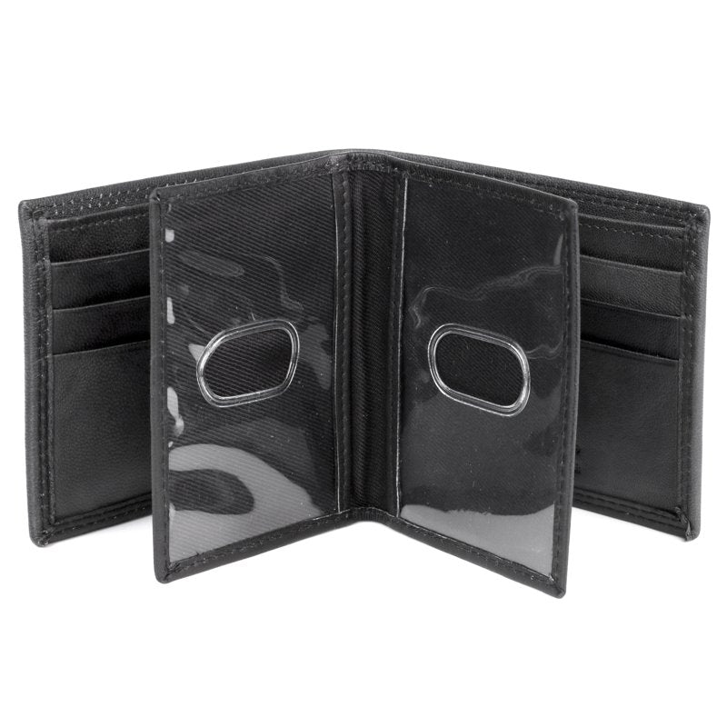 Men's Leather Credit Card Billfold Wallet - Multiple Colors