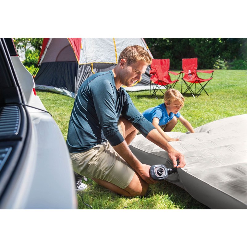 12V Electric Car Inflatable Air Pump for Pools & Air Mattresses