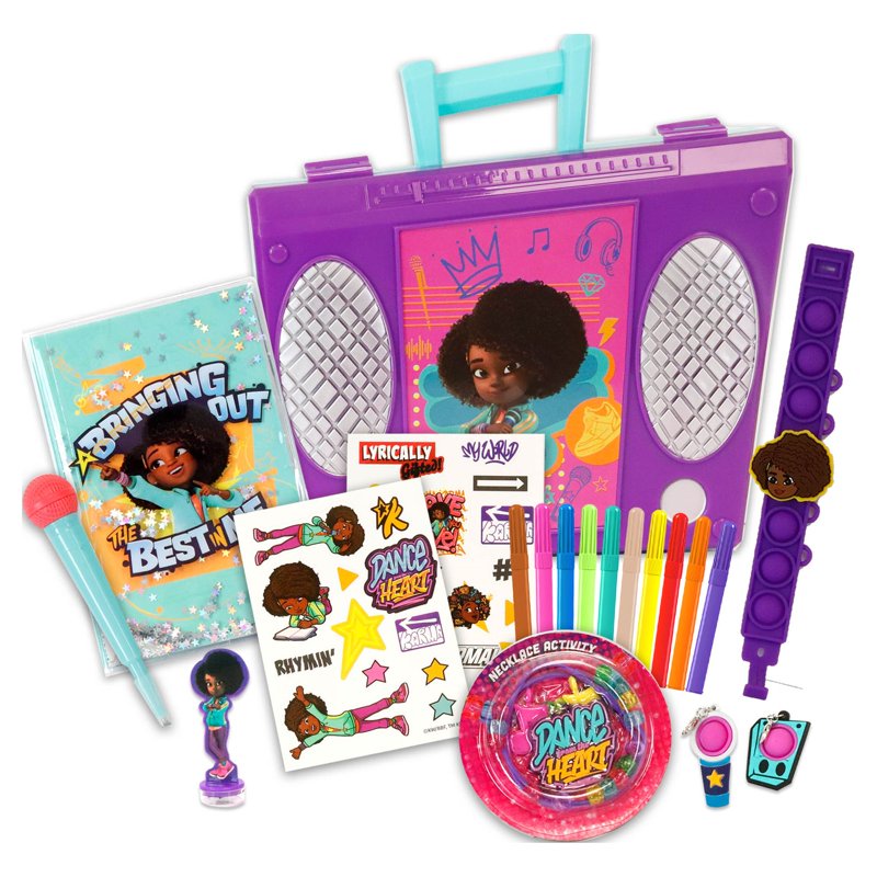 Kids Jewelry Making Set with Beads, Charms & Necklace for Ages 3+