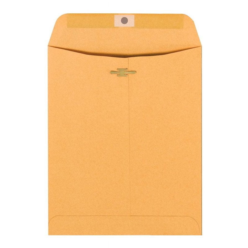 Clasp Envelopes 12x15.5 Inches Brown Box of 100 Office Supplies