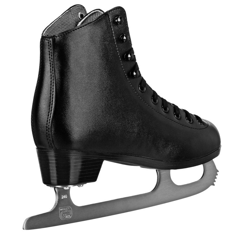Men's Figure Ice Skates with Reinforced Ankle Support & Steel Blades