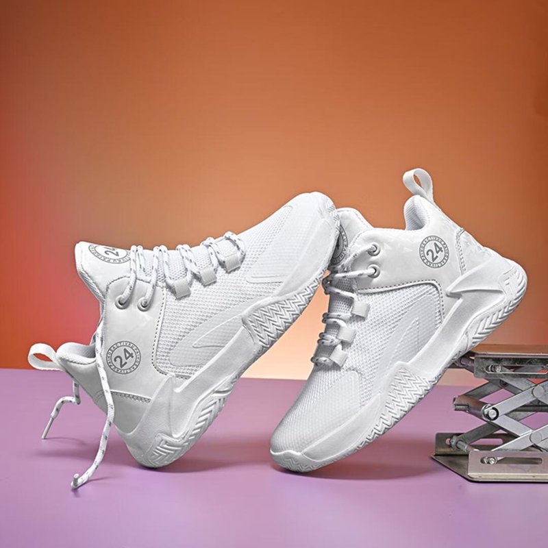 Kids' Anti-Slip Basketball Sneakers for Boys & Girls - Breathable Casual Shoes