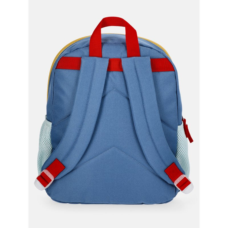 Toddler Beep Beep Dump Truck Backpack with Wheels - 13.5 Inch Kids School Bag