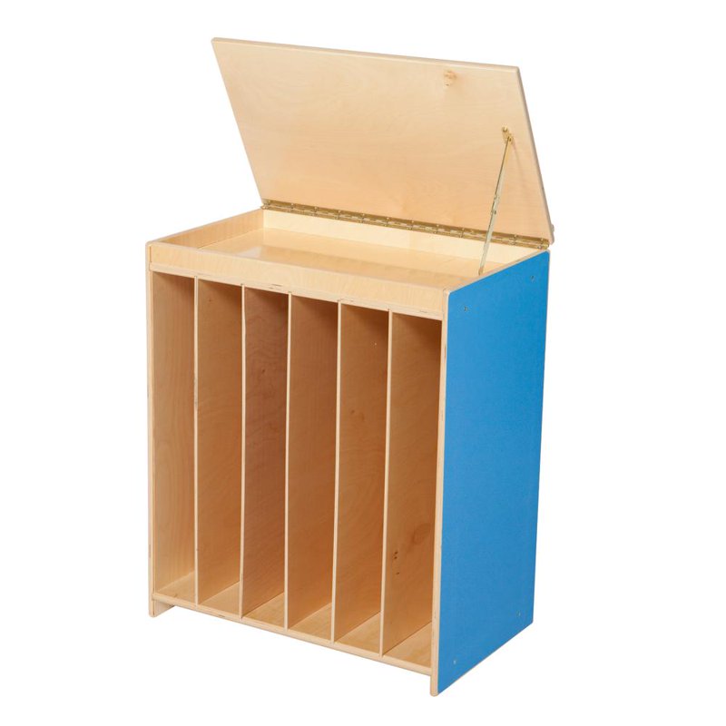Wood Designs Big Book Display with Markerboard - Classroom Storage Unit