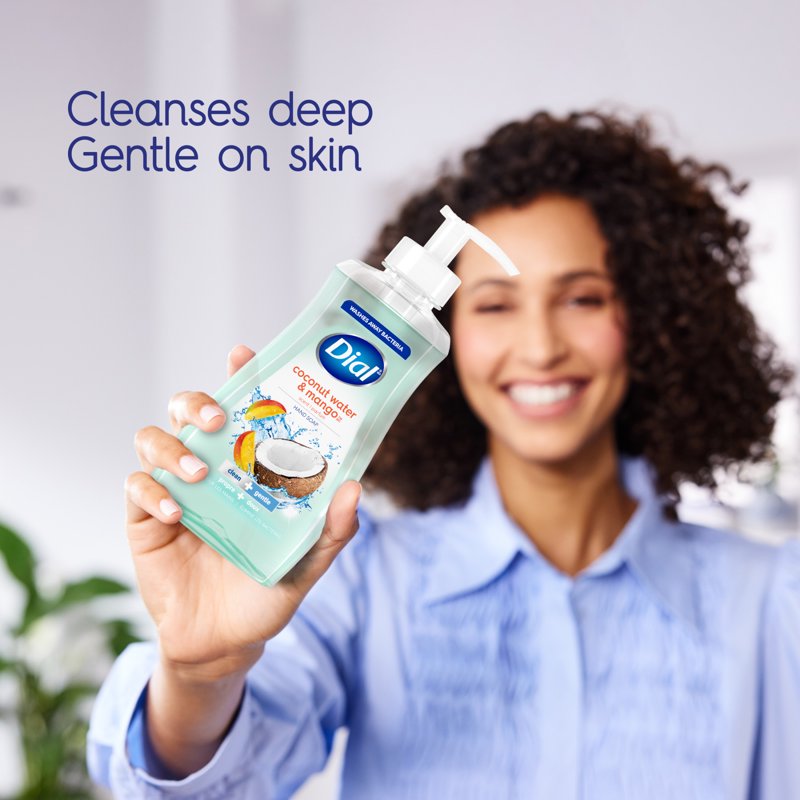 2 Pack Liquid Hand Soap Refill - Coconut Water & Mango, Gentle & Deep Cleansing
