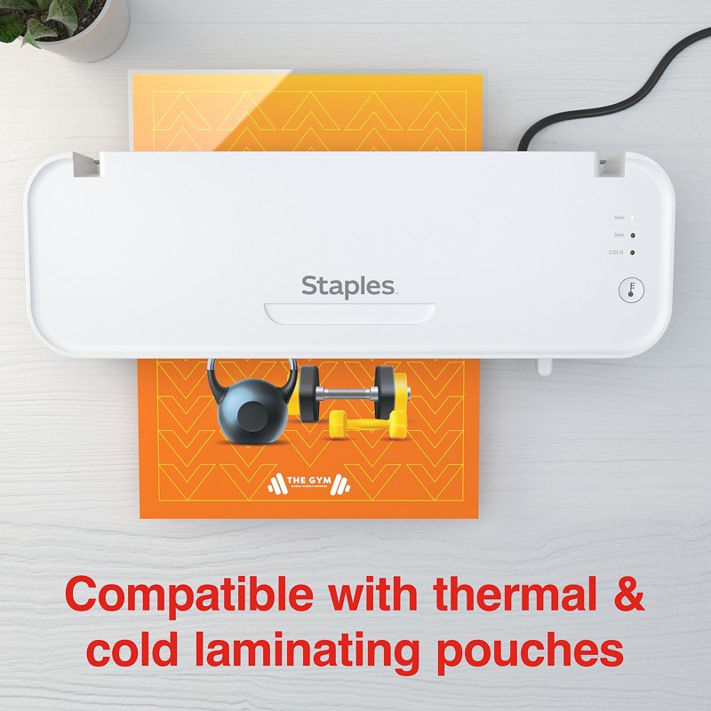 9.5-Inch Thermal Cold Laminating Machine for Documents and Photos