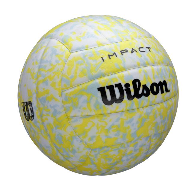 Impact Gen Green Volleyball - Official Size Recycled EVA Foam, Blue/Yellow