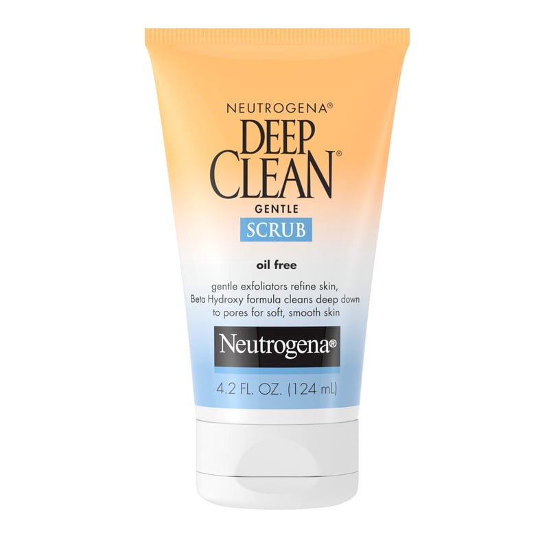 Deep Clean Gentle Facial Scrub - Oil-Free Exfoliating Face Wash for Pores - 4.2 fl oz (3 Pack)
