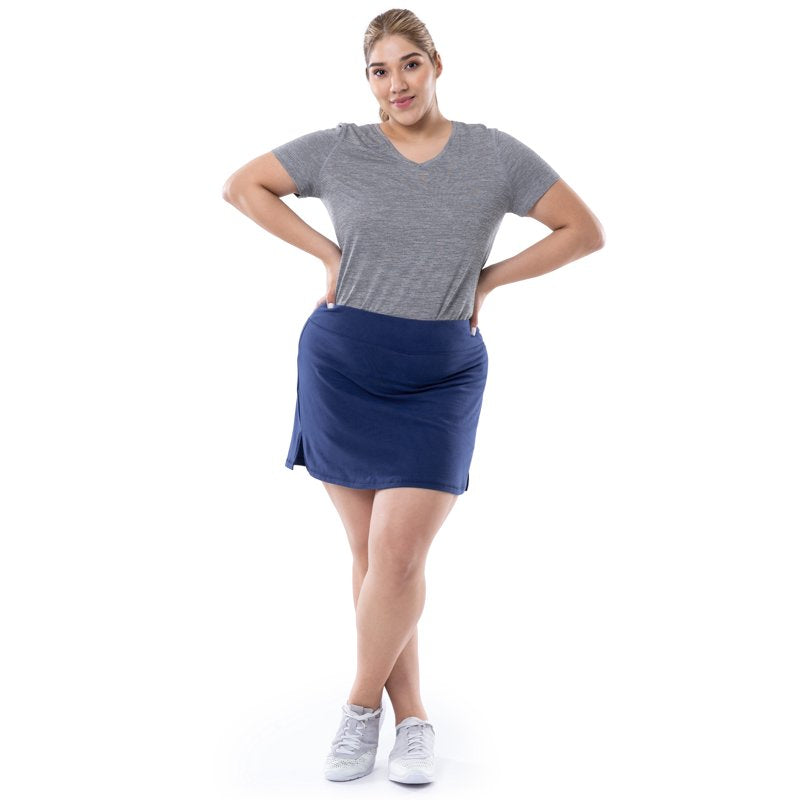 Women's Active Skort with Shorts Liner - Moisture-Wicking, Casual & Athletic Wear
