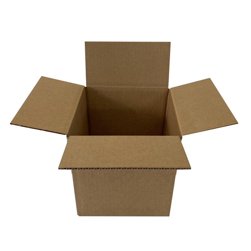 14x14x14 Inch Shipping Boxes - Pack of 25 Foldable Corrugated Storage & Moving Boxes