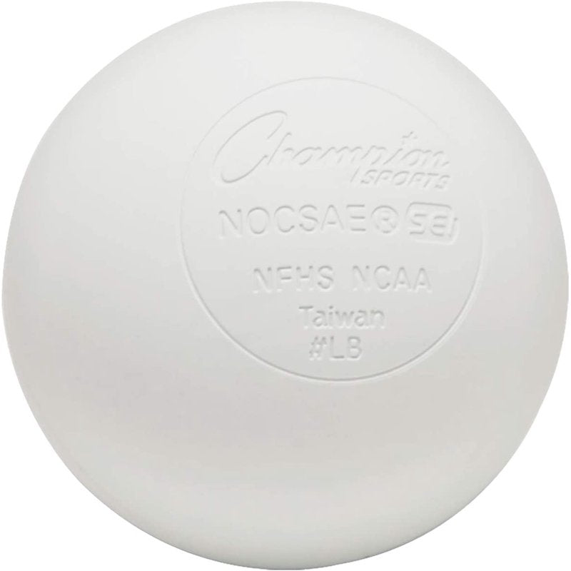 Official Size Lacrosse Balls Set - Certified for NCAA & NFHS Play - 3 Pack, 6 Pack, 12 Pack