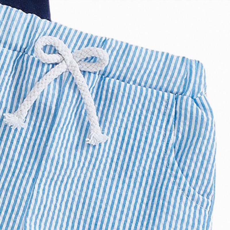 Toddler Boy Clothes Set - Summer T-Shirt & Shorts for 2-4 Years