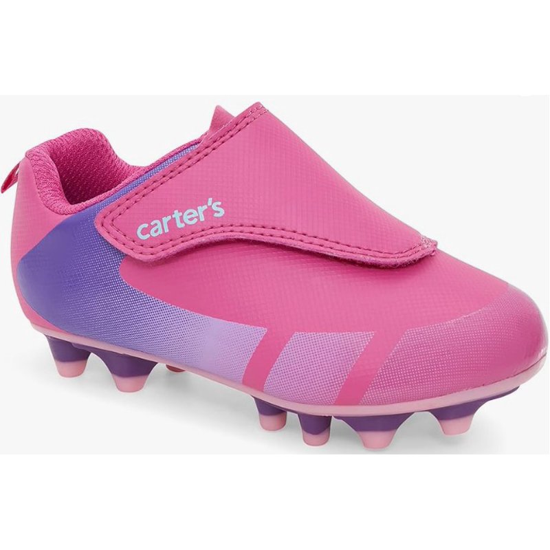 Carter's Unisex Soccer Cleats with Hook-and-Loop Strap