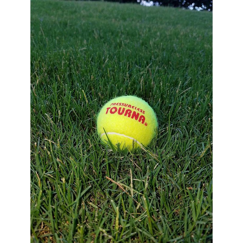 Pressureless Tennis Balls with Vinyl Tote - 45 Yellow Practice & Training Set