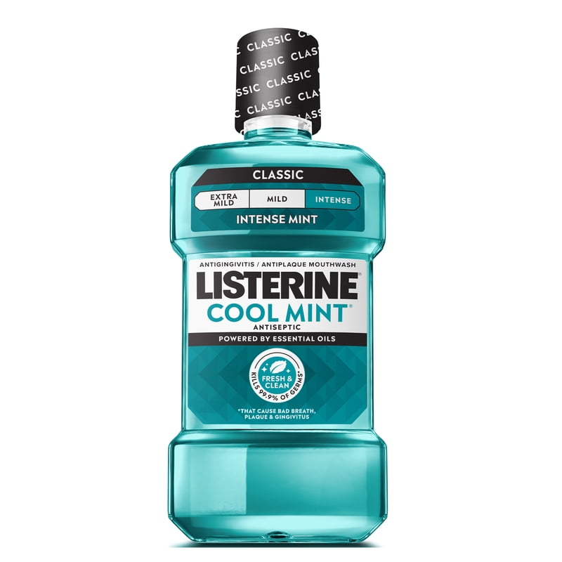 Listerine Cool Mint Antiseptic Mouthwash - 3 Pack, 33.8 fl oz / 1 L