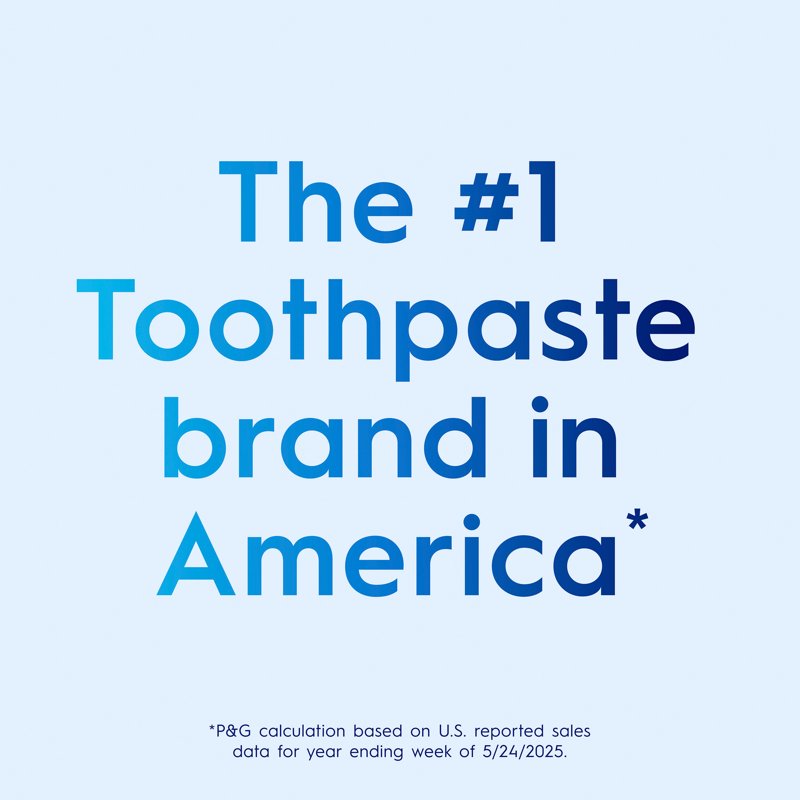 Whitening Toothpaste with Mouthwash Stripes - Minty Fresh, 5.2 oz, 4 Pack