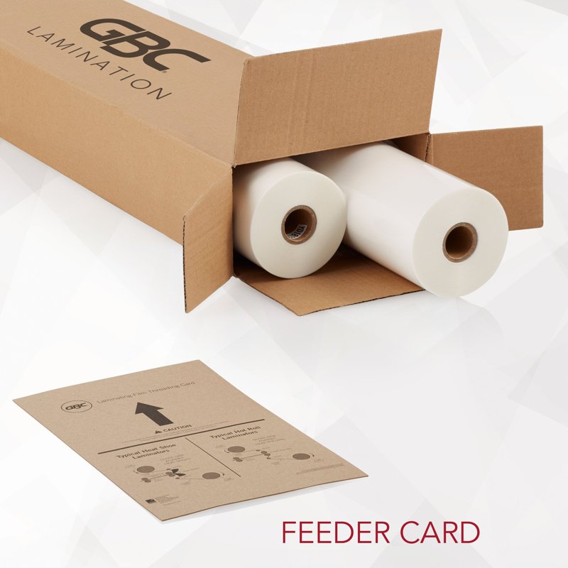 Gloss Laminating Roll Film 27x500 15 Mil for Thermal Laminators