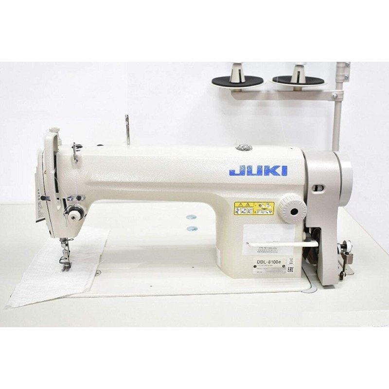 Industrial Lockstitch Sewing Machine with Servo Motor and Table - High-Speed Juki DDL8700
