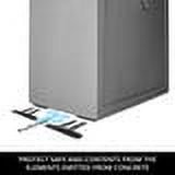 Stackable Gun Safe Riser Set - Heavy-Duty Safe Support Shims for Secure Storage