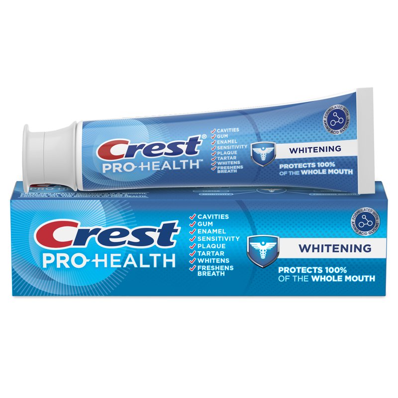 Whitening Gel Toothpaste with Fluoride - 4.3 oz, Multipack Options