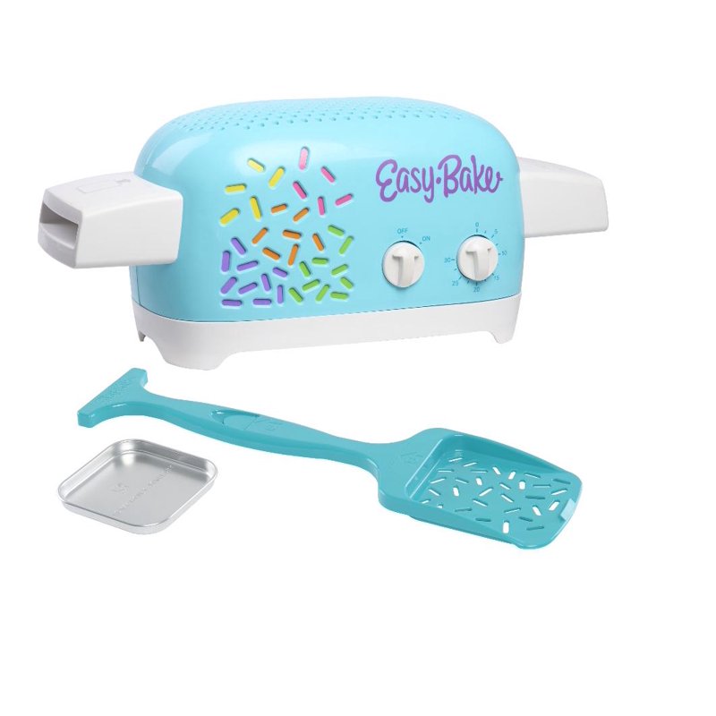 Kids Baking Set with Easy-Bake Oven and Mixes - Pizza & Cookies Bundle