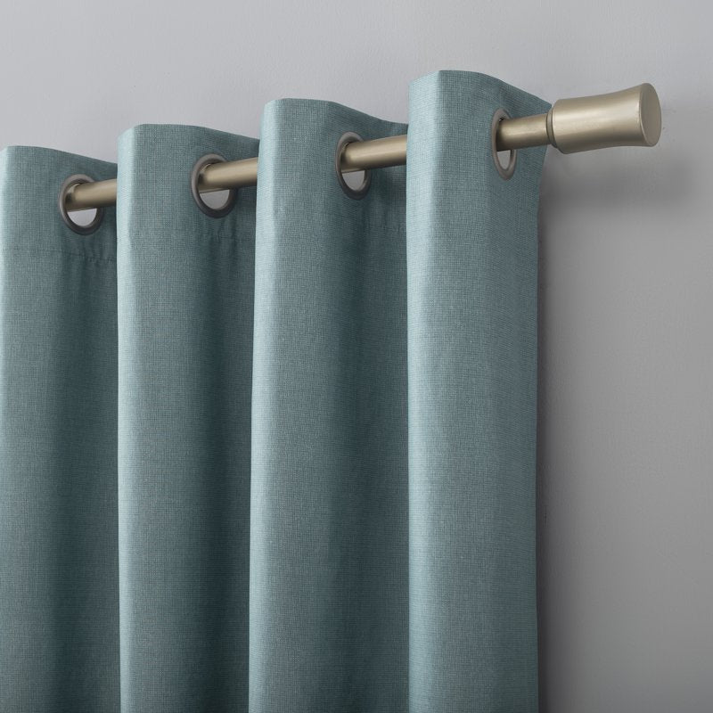 Blackout Thermal Insulated Grommet Curtain Panel - Light Blocking, Energy Efficient