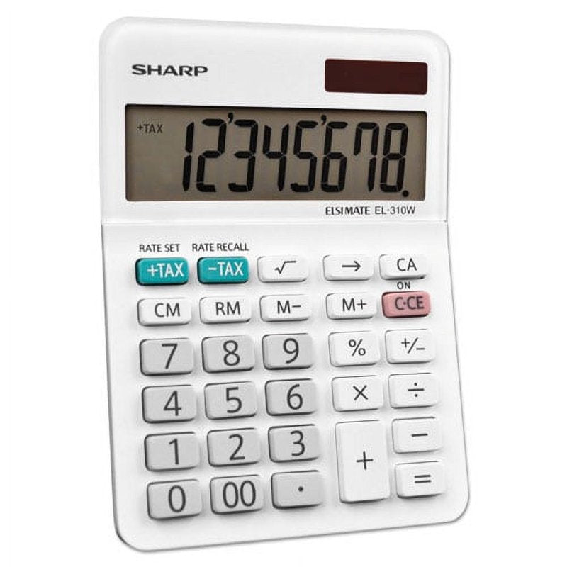 Mini Desktop Calculator 8-Digit LCD - Bundle of 5 Units