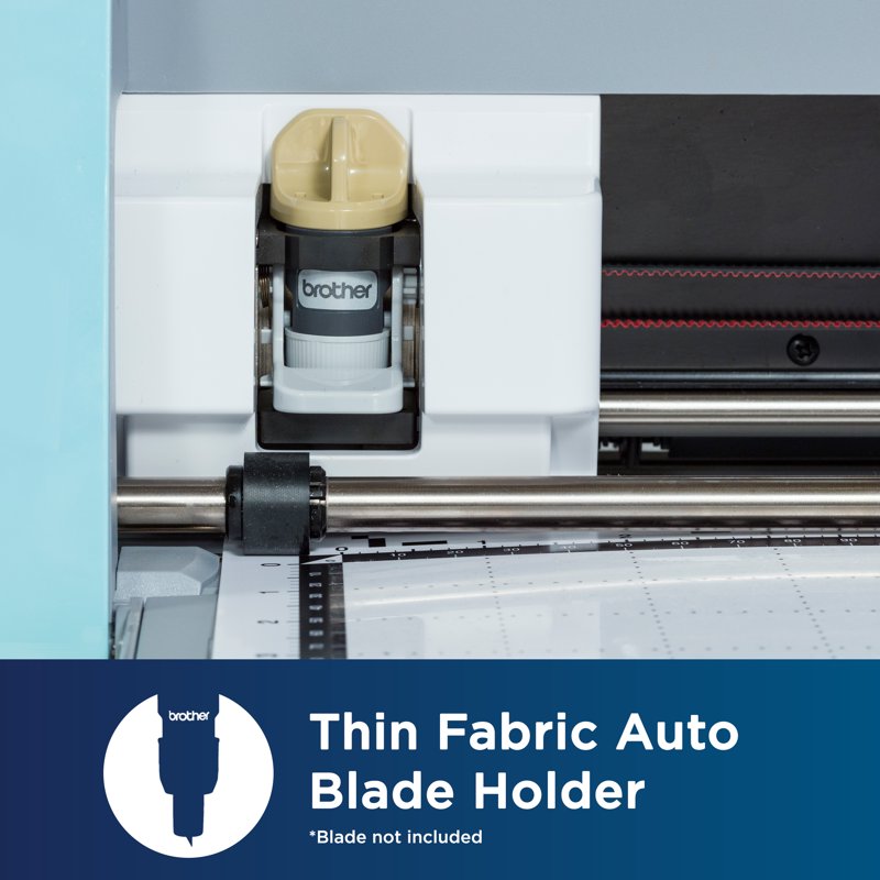 Brother ScanNCut DX Thin Fabric Auto Blade Holder - Blade Accessory