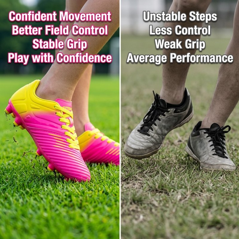 Vizari Liga Firm Ground Kids Soccer Cleats - Pink, Size 3