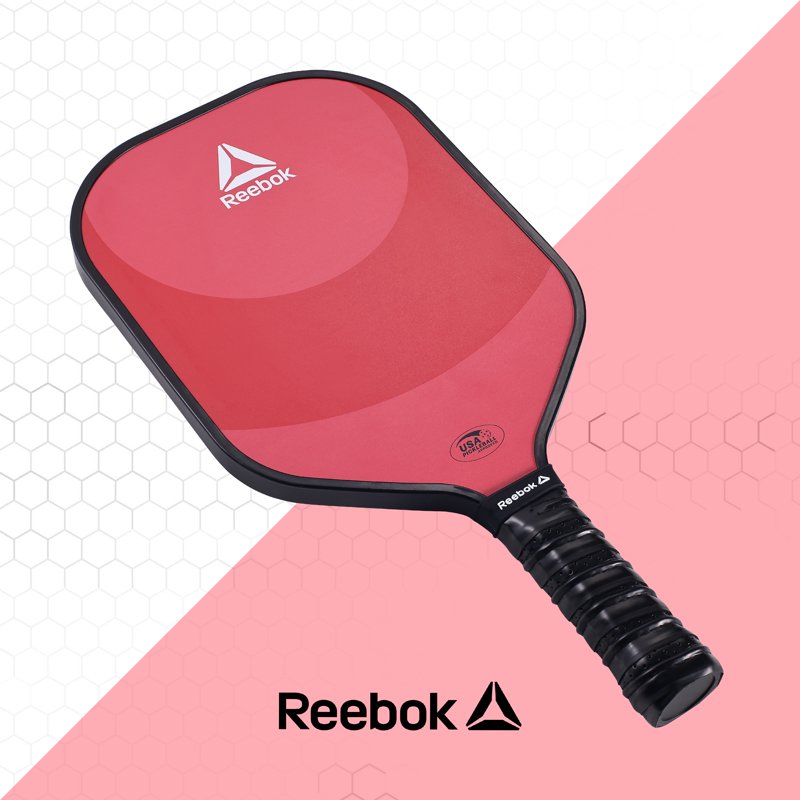 Reebok Pickleball Paddle - Lightweight Fiberglass USAPA Red Variation