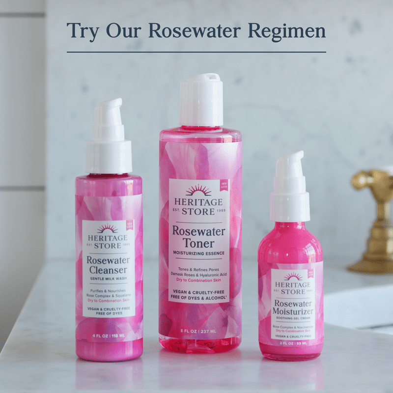 Rose Oil Nourishing Treatment - Hydrating Facial Oil for Radiant Skin