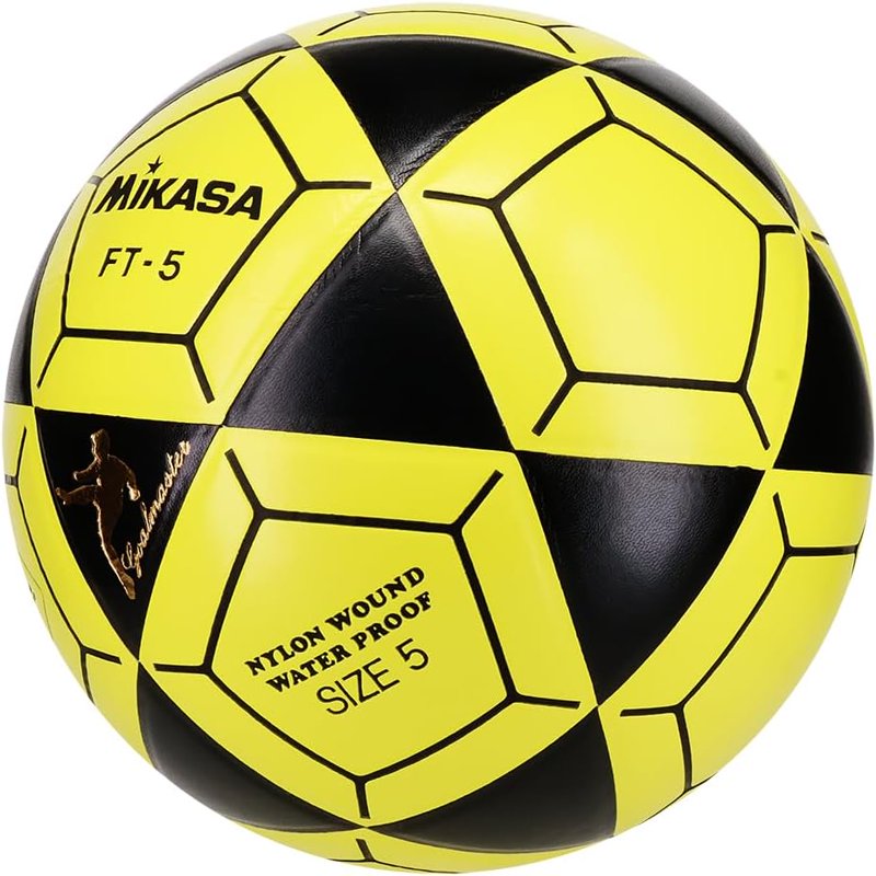 Soccer Ball Size 5 - Mikasa FT5 Goal Master, Composite Leather, FIFA Approved